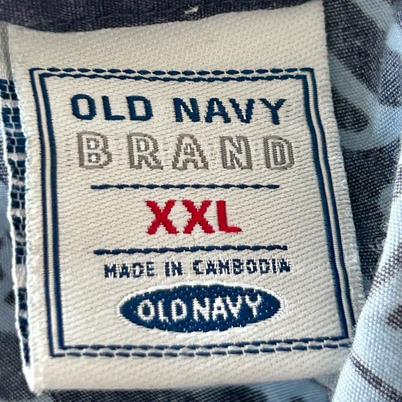 Old Navy Men’s Casual Button Shirt - Size XXL - Picture 4 of 5